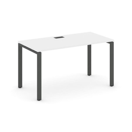 Стол письменный SN-6P.SP-002 (1180х600х750) (Белый/Металл Антрацит)