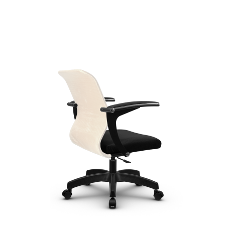 Кресло для руководителя Метта SU-M-4/подл.160/осн.005 (Черный | Бежевый)