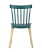 Стул Field пластик темно-бирюзовый (Стул пластиковый Field темно-бирюзовый)