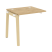 Наборный элемент рабочей станции на деревянных опорах Onix Wood OW.1.NRS-0.7 780x720x750 (Тиквуд Светлый/Дуб Темный)