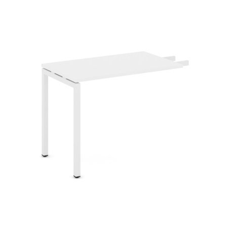 Брифинг-приставка SN-4P.BR-001 (580х600х750) (Белый/Металл Белый)