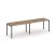 Рабочая станция 1 сторонняя SN-4P.ORS-002 (2360х600х750) (Тиквуд Светлый/Металл Антрацит)