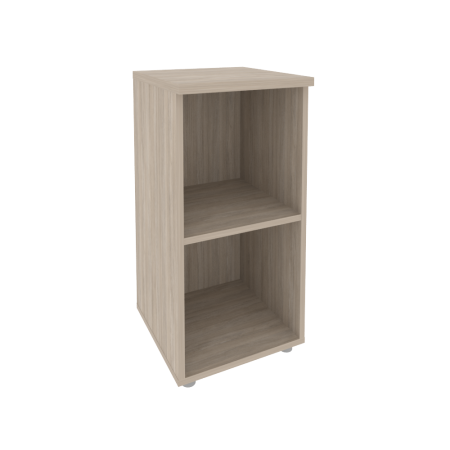 Стеллаж низкий узкий Onix O.SU-3 400x420x823 (Дуб Аттик)