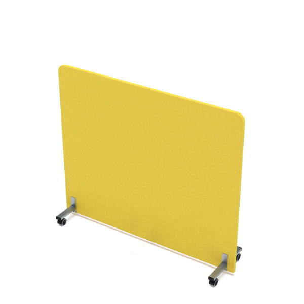 Акустическая мобильная перегородка SOFTOffice 011.МП.1412 1400x377x1200 (Lemon)
