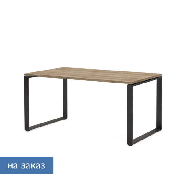 ROLA Стол для руководителя L160 (Гавана/Черный металл)