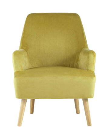 Кресло Хантер велюр горчичный (Стул-кресло Хантер горчичный)