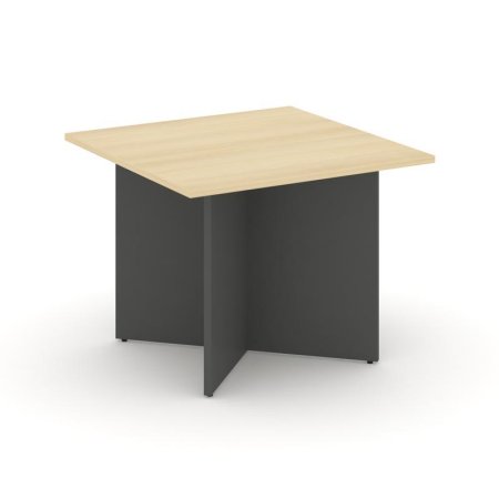 Стол переговорный квадратный SN-D.SPRG-003 (980х980х750) (Акация Лорка/Антрацит)