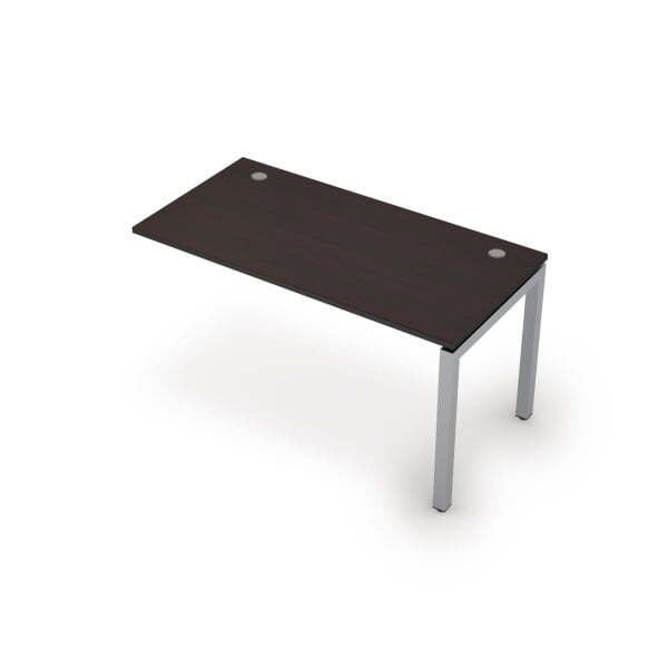 6МБК.5179 Линейная бенч-система, конечный модуль (1400x700x750) (Венге/Алюминий матовый)