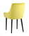 Стул Джоан велюр жёлтый (Стул Джоан желтый)