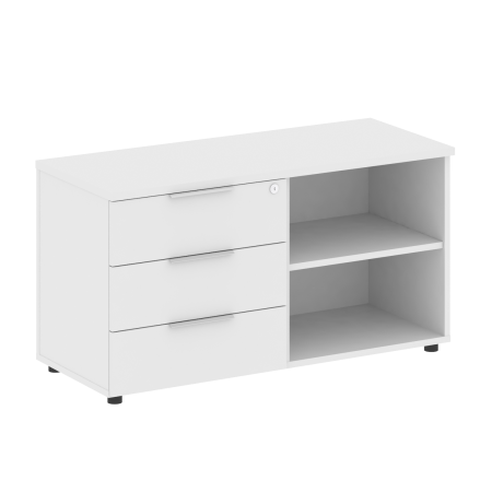 Тумба сервисная Metal System Style Б.ТС-2 1096x450x580 (Белый)