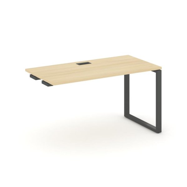 Стол-приставка к опорным элементам SN-6O.OPRS-014 (1580х700х750) (Акация Лорка/Металл Антрацит)