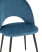 Стул Меган велюр пыльно-синий (Стул Меган синий)