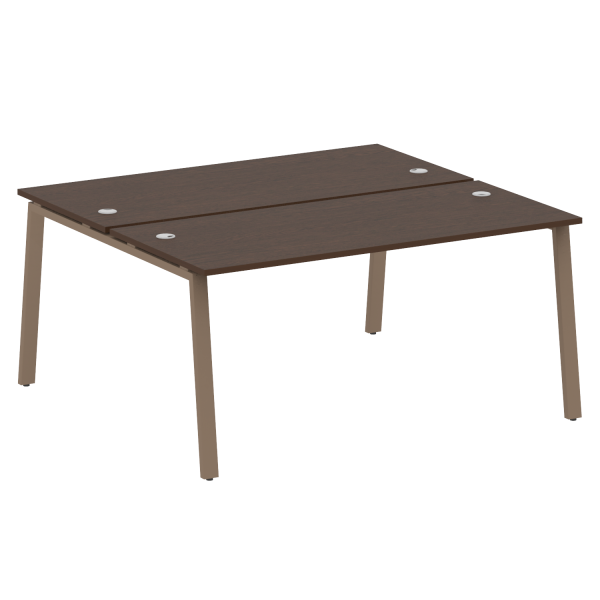 Рабочая станция Metal System Style БА.РАС-СП-2.4 1600x1475x750 (Венге Цаво/Мокко металл)