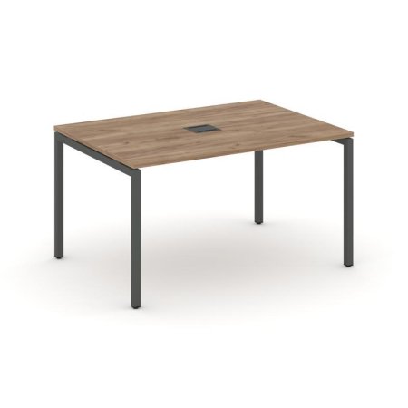 Стол переговорный SN-4P.SPRG-003 (1380х980х750) (Дуб Табак/Металл Антрацит)