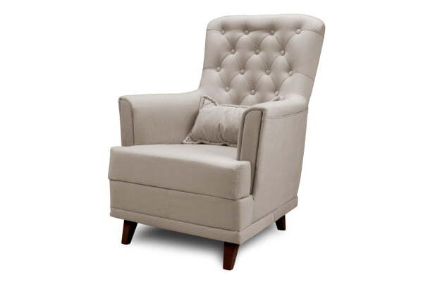 Кресло Caprize (780x790x1000) Кремовый (Кремовый)