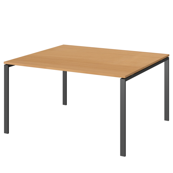 Стол переговорный на металлокаркасе Арго-М АМП-002.123 1200x1236x760 (Ольха/Антрацит)