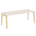Стол руководителя на деревянных опорах Onix Wood Direct OW.SRR-6.8 1980x800x750 (Тиквуд Темный/Дуб Светлый)