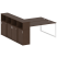 Рабочая станция с шкафом-купе на О-образном м/к Metal System Style БО.РС-СШК-4.5 Т 2210x2332x1098 (Дуб наварра/Серый металл)