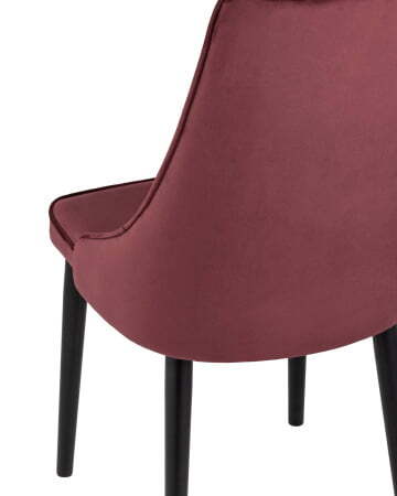Стул Версаль велюр винный (Стул Версаль бордовый)