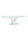 Стол обеденный Верона раскладной 160-220*90 глянцевый белый (Стол обеденный Верона белый)