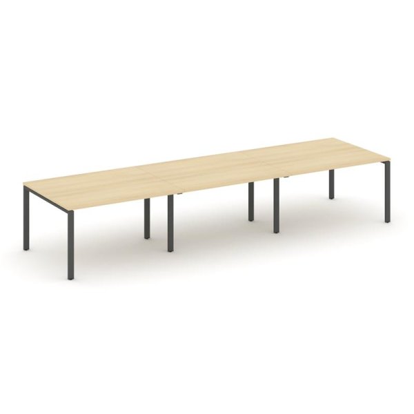 Стол переговорный SN-6P.SPRG-054.3 (4740х1180х750) (Акация Лорка/Металл Антрацит)