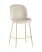 Стул полубарный Beetle со спинкой бежевый (Стул полубарный Турин бежевый)