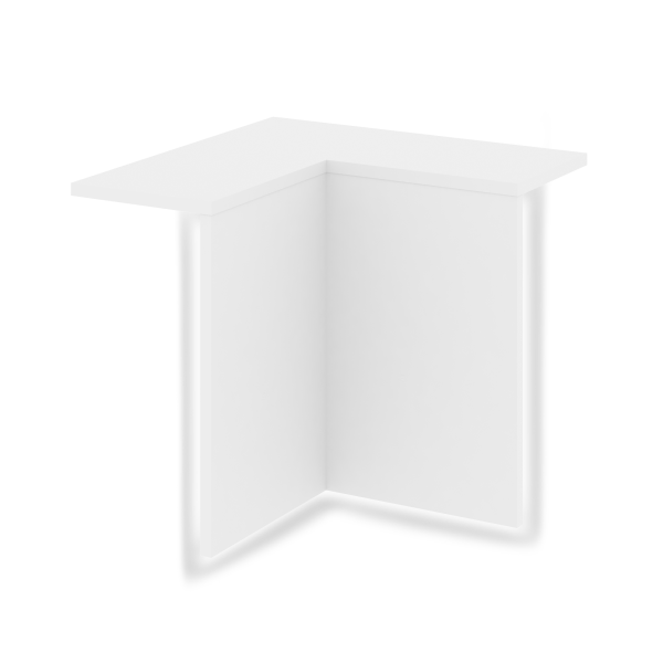 Накладка угловая высокая внутренняя с подсветкой правая для О.R-F.MU.VNUR Onix О.R-NU.V.VNU.SR 759x7 (Белый Бриллиант)