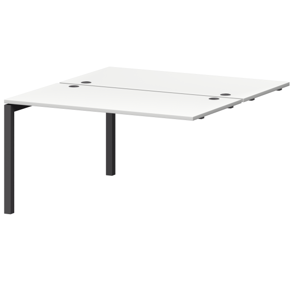 Модуль двойной универсальный на металлокаркасе Смарт СМС2-П-10К.149Э.Пр50 1000x1496x750 (Белый/Антрацит)