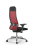 Кресло для руководителя Метта SynchroSit 10 B1-111D - X2+UMF(X1) /Ub00/Wh00/D02P(M23.B22.G18.W03) (Красный | Черный)