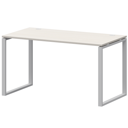 Стол на металлокаркасе Арго-М АМ.О-005 1800x730x760 (Ясень шимо/Белый)