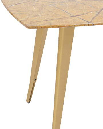 Стол обеденный Ричмонд 100*100 охра стеклянный (Стол обеденный Ричмонд охра)