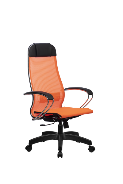 Кресло для руководителя Метта МЕТТА-12(MPRU)/подл.131/осн.001 (Оранжевый)