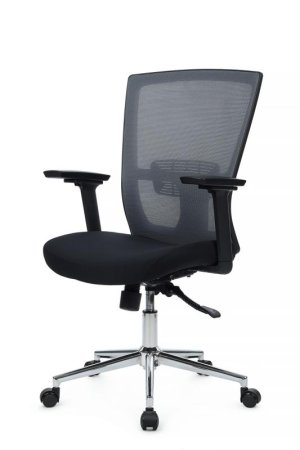 Кресло Fix RCH 831E-3D-M3 Серый/Черный (Серый/Черный)