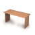 2С.004 Стол прямолинейный 1600x700x750 (Дуб)