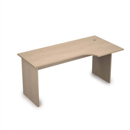 2С.046 Стол криволинейн.прав. 1600x800x750 (Дуб)