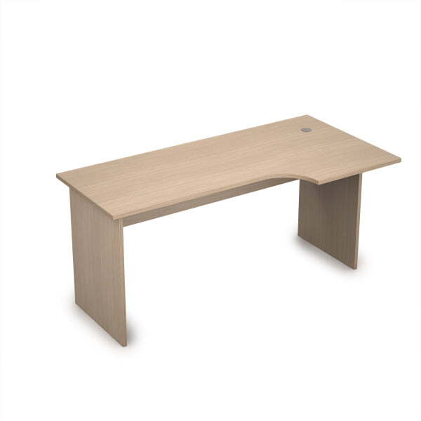 2С.046 Стол криволинейн.прав. 1600x800x750 (Дуб)