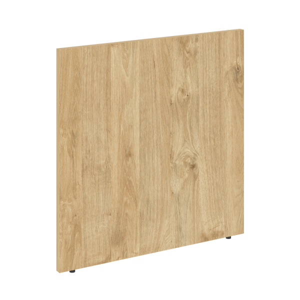 Стойка боковина завершающая низкая прямая левая Onix О.R-SNPL 766x25x775 (Тиквуд Светлый)