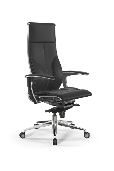 Кресло для руководителя Метта Samurai L1-10U - Infinity /Kc06/Nc06/U0mL-mL(M06.B35.G11.W04) (Черный | Бежевый)