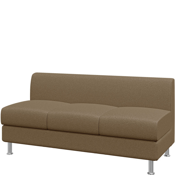 Диван Домино. Модуль 3-местный. (Модуль 3-местный sweet_brown)