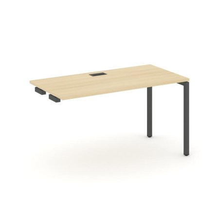 Стол-приставка к опорным элементам SN-4P.OPRS-013 (1380х700х750) (Акация Лорка/Металл Антрацит)