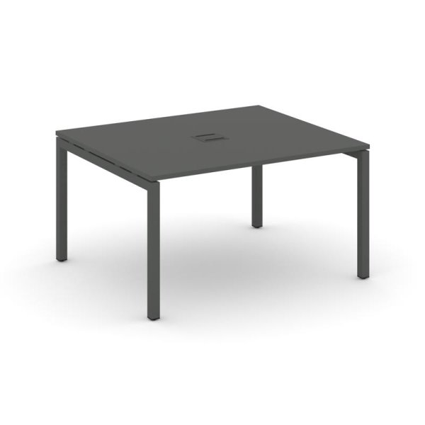 Стол переговорный SN-5P.SPRG-032 (1180х1180х750) (Антрацит/Металл Антрацит)
