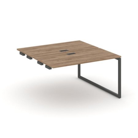 Стол-приставка к опорным элементам SN-4O.DPRS-013 (1380х1432х750) (Дуб Табак/Металл Антрацит)