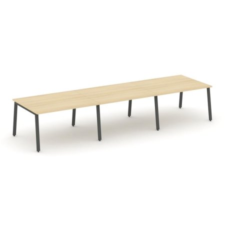 Стол переговорный SN-6A.SPRG-053.3 (4410х1180х750) (Акация Лорка/Металл Антрацит)