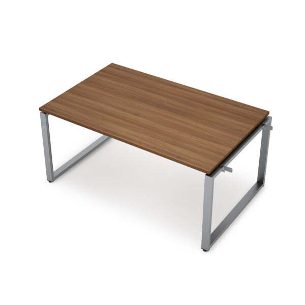 6МПН-О.604 Бенч-системы для переговорных столов, начальный модуль (1600x1000x750) (Шамони темный/Алюминий матовый)