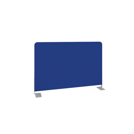 Экран тканевый боковой L600мм Б.ТЭКР-60 600x22x390 (Синий/Серый металл)