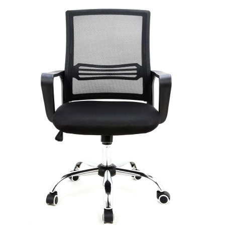 AL 776 Кресло офисное, ткань | сетка (Черный)