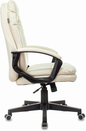 Кресло руководителя CH-868N слоновая кость OR-10 эко.кожа крестов. пластик (Слоновая кость)