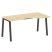 Стол криволинейный правый Metal System Style БА.СА-1 Пр 1600x900x750 (Дуб Наварра/Серый металл)