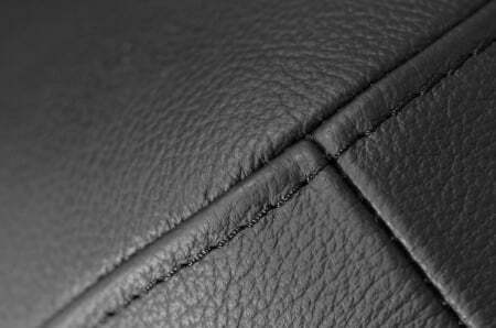 VOLTA Диван 2-местный (ЧЕРНЫЙ/КОЖА)