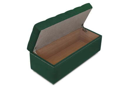 Банкетка Marcele 800 (820x420x450) Изумрудный (Изумрудный)